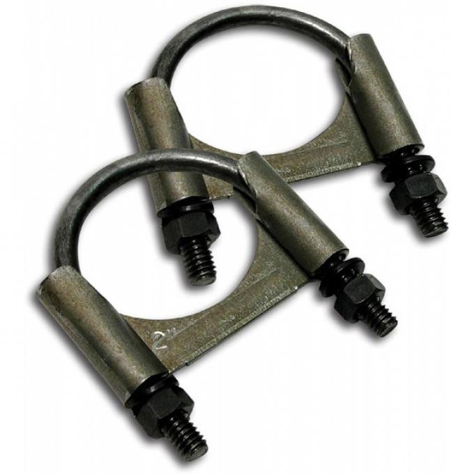 Corvette Center Exhaust Hanger Clamps, 2.5", 1964-1967