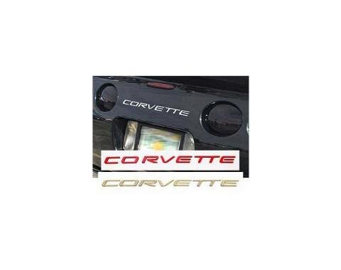 Corvette Rear Bumper Lettering Kit, 1997-2004