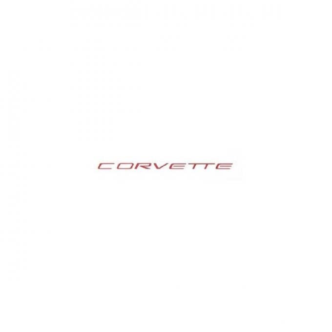 Corvette Decal Letter Set, 7.5" x .5", Red, 1997-2004