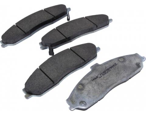 Corvette Brake Pads, Upgrade, C5 Standard To Z06, Front, 1997-2004