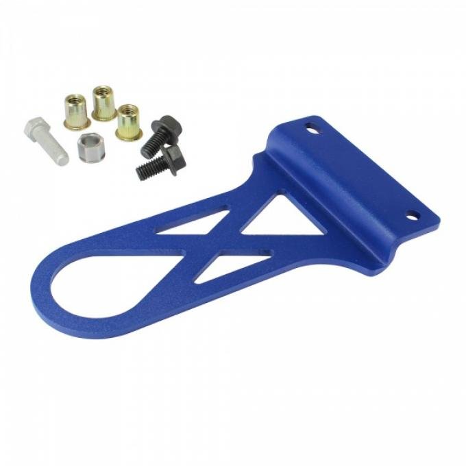 Corvette aFe Control PFADT Series Front Tow Hook, Blue, 1997-2004