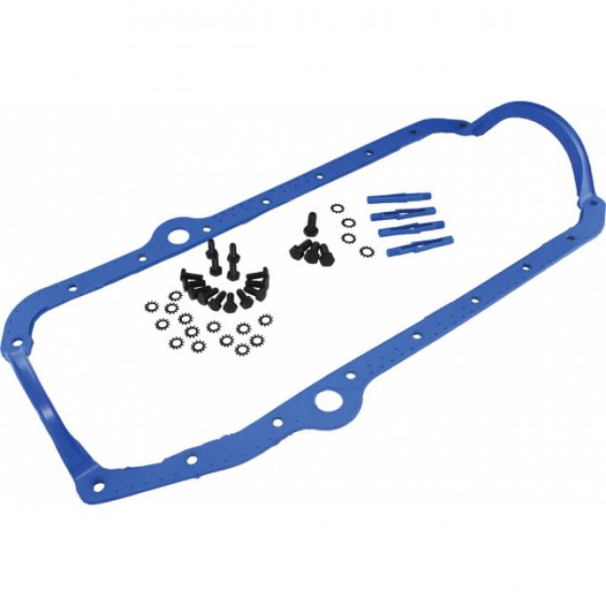 Corvette Engine Oil Pan Gasket, Small Block, 1975-1986Early