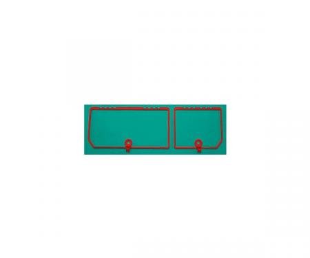 CA 1979-1982 Chevrolet Corvette Rear Compartment Unit Door Frames 2 Piece