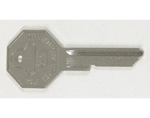 Corvette Key Blank, Hex C, 1968