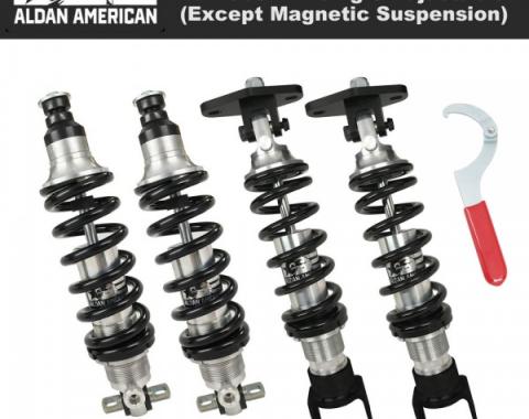 Aldan Phantom Series Single Adjustable Front/Rear Coil Over Kit | C6SB4 Corvette 2005-2013