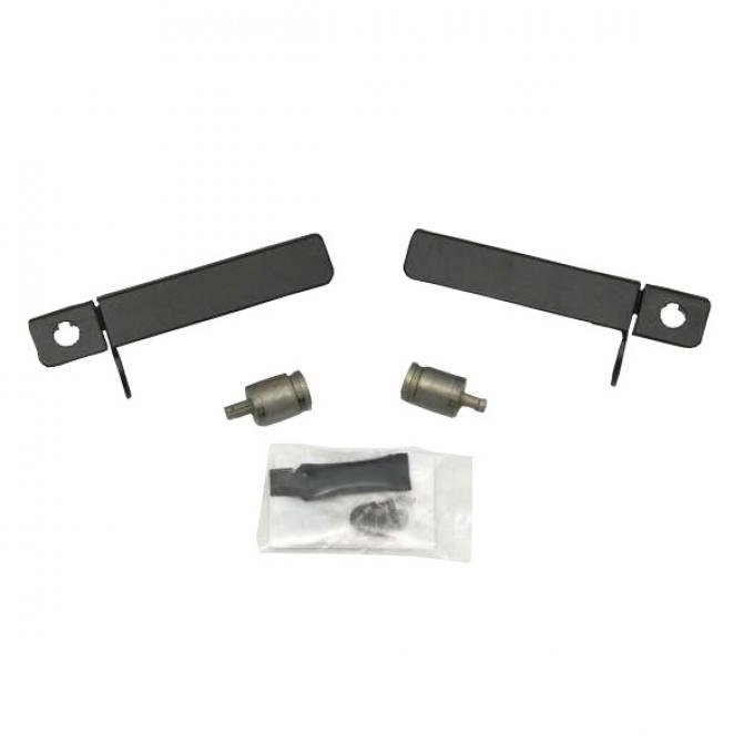 Corvette Outside Door Handle Kit, With Lock Cylinders, 1984-1996