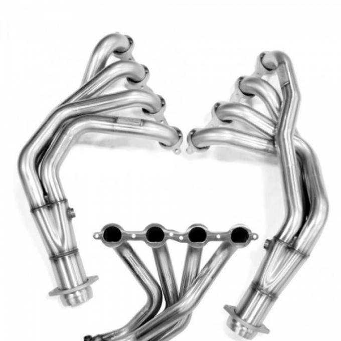 Corvette Kooks Z06/ZR1 2"x3" Stainless Longtube Headers, 2006-2013