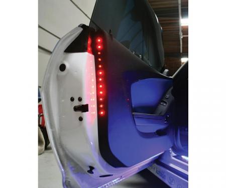 Corvette Red LED Door Safety Lights, 1984-2013