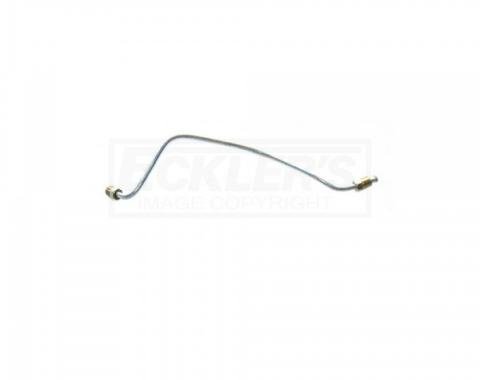 Corvette Rear Left Wheel Brake Lines, Stainless Steel, 1963-1964