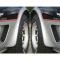 Corvette Side Louver Vent Grille Insert, Matt Black Finish, Pair, 1973-1979