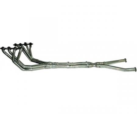 Corvette C5 LG Motorsports Street Series Long Tube Headers,1997-2004