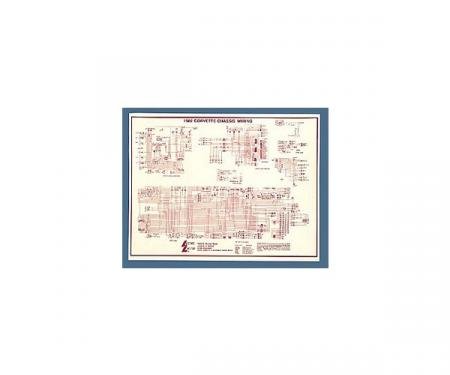 Lectric Limited Wiring Diagram, Laminated| Corvette 1955-1982