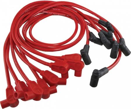 Corvette Spark Plug Wires, Red, Spiro-Pro, Taylor, 1985-1991