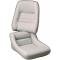 CA 1978-1982 Chevrolet Corvette Mounted Leather Seat Covers Leather/Vinyl Original 2" Bolster