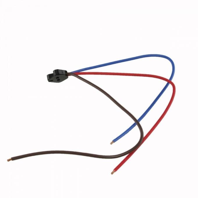 Corvette Power Window/Headlight Opening Switch, Wiring Harness Repair Pigtail, 1963-1982