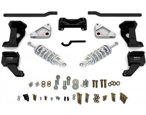 SpeedDirect 1963-1977 Corvette Shark Bite Rear Coil Over Kit, Double Adjustable, Hard