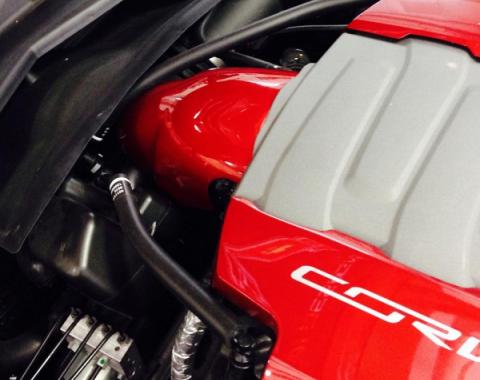 Corvette Stingray Throttle Body Cover, Painted Body Color, 2014-2017
