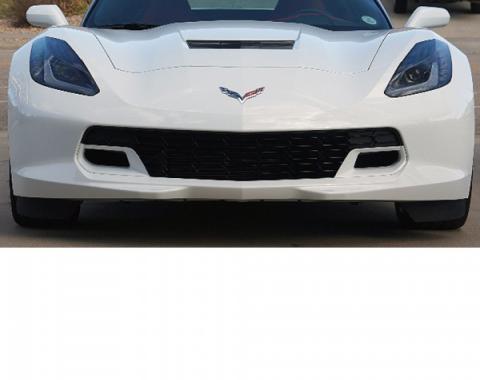 Corvette Z06 Front Grille, Two Tone Body Color, 2014-2017