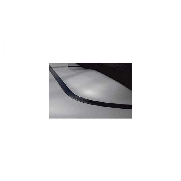 Clear Deck Lid Protector For 1986-1996 Corvette Soft Top - Static Cling Film, No Adhesive