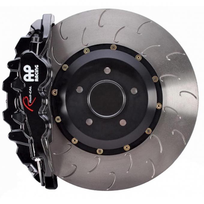 Corvette Stingray AP Racing Radi-CAL Front Brake Kit, 6-Piston Caliper & J-Hook Rotors, 2014-2017