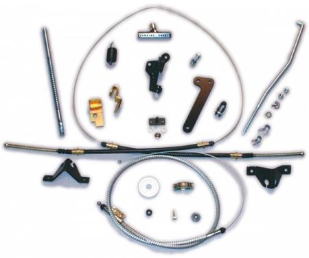 Van Steel Disc Brake Conversion Parking Brake Upgrade Kit, Rear| PBC-01 Corvette 1964-1965Early