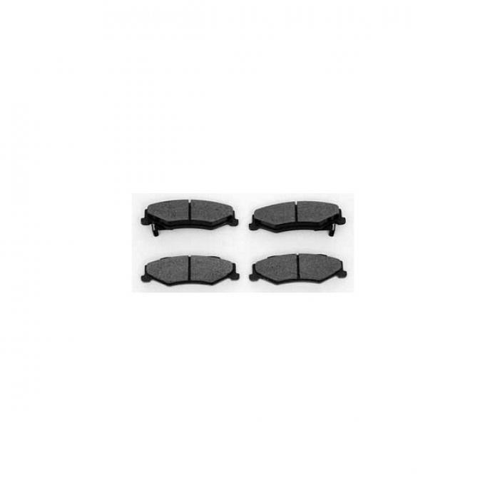 Corvette Rear Disc Brake Pads, Ceramic, Hawk, 1997-2013