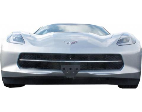 Corvette Sto N Sho Frame, Detachable, Front License Plate Holder/Bracket C7/Z06, 2014-2017