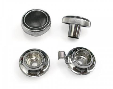 Corvette Radio Knob Set, For Cars With Mono Radio, 1969-1971