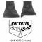 Legendary Auto Interiors Ltd Rubber Floor Mats, With C3 Logo| 25-13328 Corvette 1978-1979