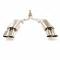 Corvette B&B Triflo Exhaust System, 2-1/2" L-1998, 1984-1985