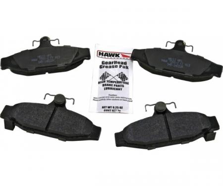 Corvette Brake Pads, Rear Hawk HP Street, 1984-1987