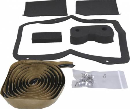 Corvette Heater Box Seal Kit, Without Air Conditioning, 1968-1979