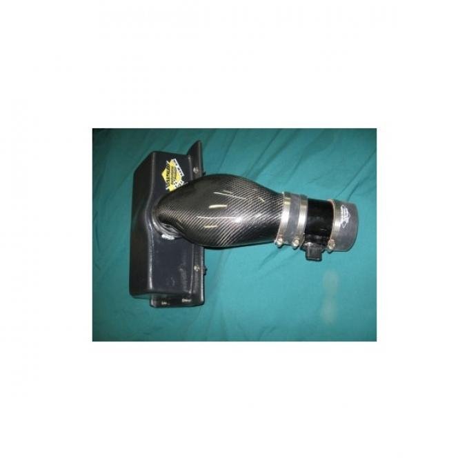 Corvette Cold Air System, BPP Vortex Rammer, With Black Cover, 2008-2013