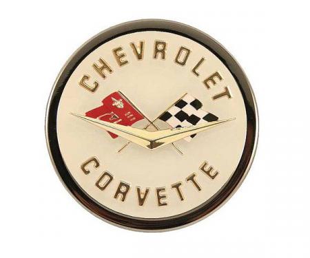 Corvette C1 Emblem Metal Sign Magnet, 4"