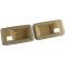 CA 1978-1982 Chevrolet Corvette Door Latch Bezels