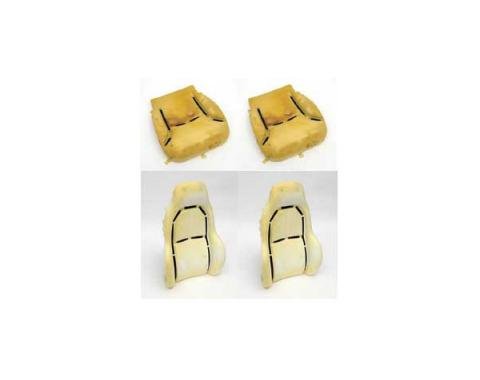 Corvette America 1997-2004 Chevrolet Corvette Seat Foam Standard 4 Piece Set 39126