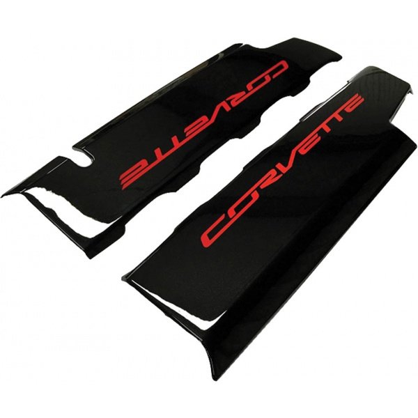 Corvette Letter Set, Fuel Rail Cover Red, 19941996 Motor City Vettes