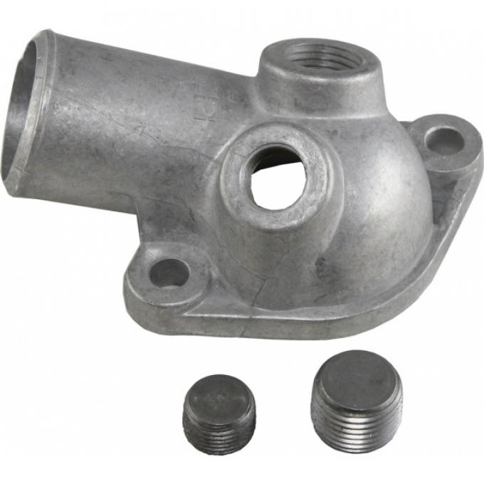 Corvette Thermostat Housing, Aluminum, 1974-1981