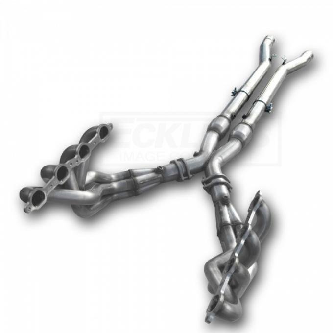 Corvette American Racing Headers 1-7/8" x 3" Full Length Headers With X-Pipe & No Converters, Z06 2006-2013