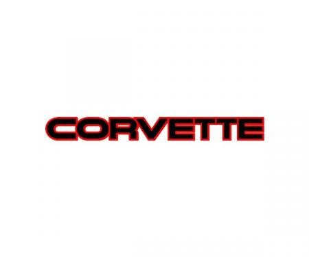 Corvette Decal, CORVETTE Script, 1984-1990