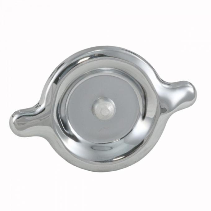 Corvette Oil Filler Cap, Chrome, 1968-1982