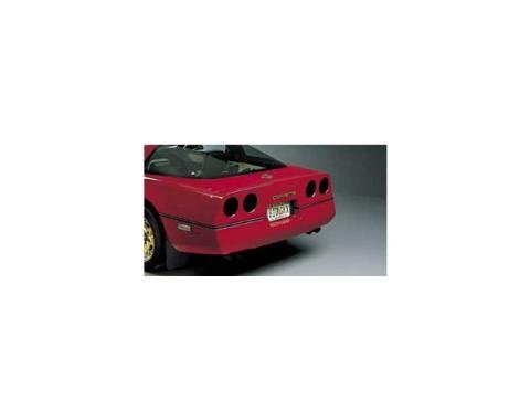 Corvette Black-Out Light Kit, Rear, Smoke Gray, 1984-1990