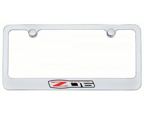 Corvette Elite License Frame, 05-13 Z06 505HP