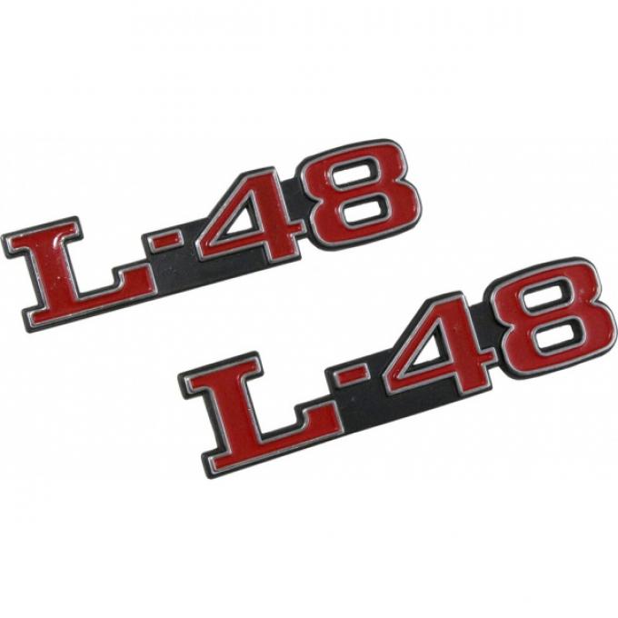 Corvette Hood Emblems, L48, 1973-1982