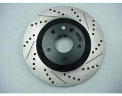 Stoptech Corvette Brake Rotor, Left, Rear, High Performance, 1988-1996