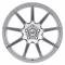 Corvette Wheel, Interlagos, 19x9'', Silver, One Piece Wheel, 1984-2017