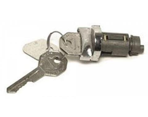 Ignition Lock Cylinder, With Keys, 1949-1964