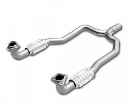 Corvette - Catalytic Converter, Federal Emissions, Front, 1986-1989