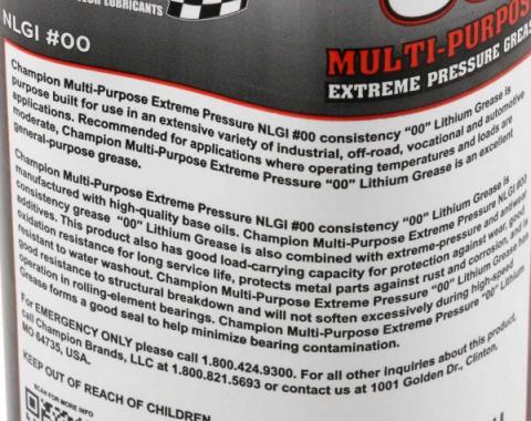 Champion "00" Manual Steering Box Grease