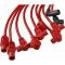 Corvette Spark Plug Wires, LT1 Or LT4, Red, Spiro-Pro, Taylor, 1992-1996